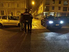 L'intervento di polizia e carabinieri