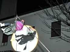 La Befana sfida il gelo (Foto Tibaldi)