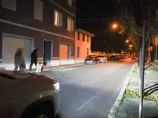 Via Orzoni, una delle strade tenute sotto controllo nel gruppo di residenti nella chat Whatsapp foto Daniele Tibaldi
