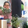 Tomoko Niizato: la sua passione sono i bonsai (Foto Andrea Lasorte)