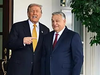Il presidente Usa Donald Trump e il premier ungherese Viktor Orbán