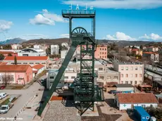 L’ascensore per l’accesso alle miniere