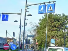 Il sistema Targa System del Comune di Gorizia in grado di controllare le auto in ingresso su via Trieste, la porta della città. Foto Roberto Marega