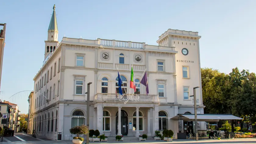 Il Municipio di Monfalcone