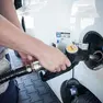 Una pompa di benzina