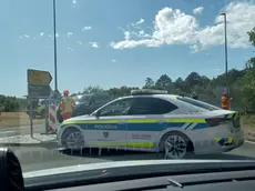 La polizia Slovena dopo un inseguimento sul Carso ai passeur lo scorso luglio