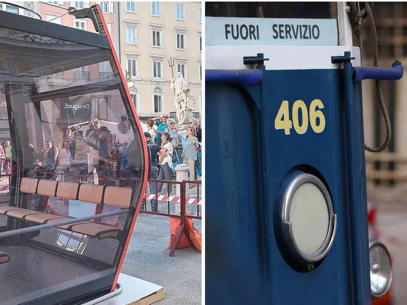 La cabinovia e il Tram di Opicina
