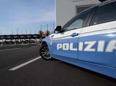 Polizia in autostrada