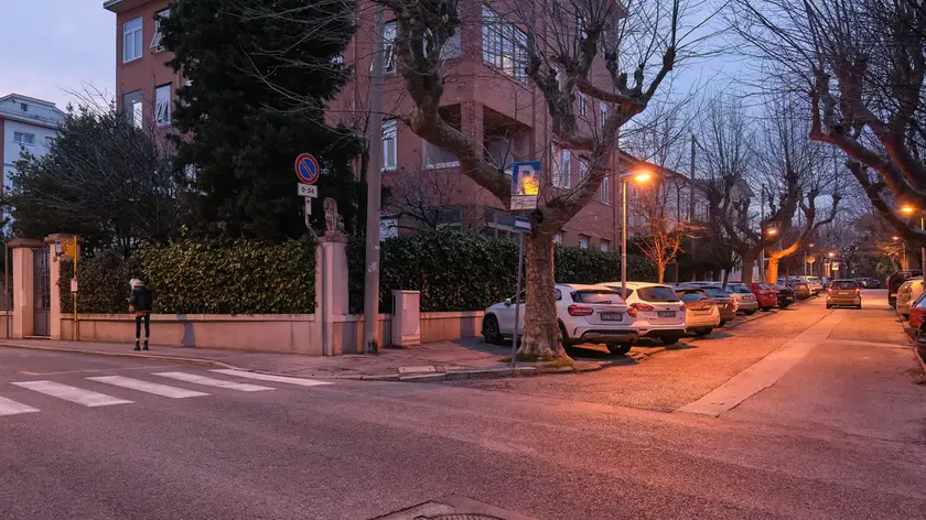 Una delle vie colpite dai ladri (Silvano)