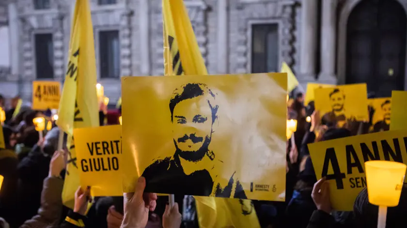 IMPORTEDNEMSANIFALL | IMPORTEDNEMSANIF0 | 25/01/20 Milano, fiaccolata in icordo di Giulio Regeni a quattro anni dalla morte