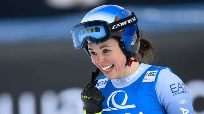 Nicol Delago, 30 anni: a Tarvisio ha conquistato la sua prima vittoria in Coppa del Mondo