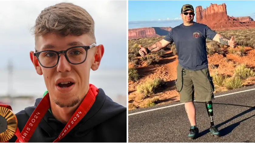 A sinistra Matteo Parenzan, a destra Diego Caserio