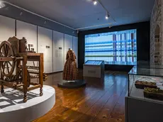 L’interno del Museo della moda e delle arti applicate prima della sua riqualificazione foto Baronchelli