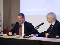 Marco Consalvo, a sinistra, con Alberto Bollis