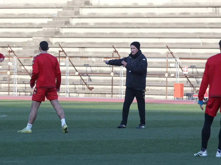 L'allenamento di Tesser dopo l'esonero (Lasorte)