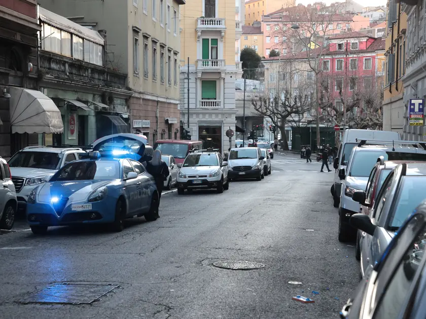 Via Pascoli in una foto di archivio