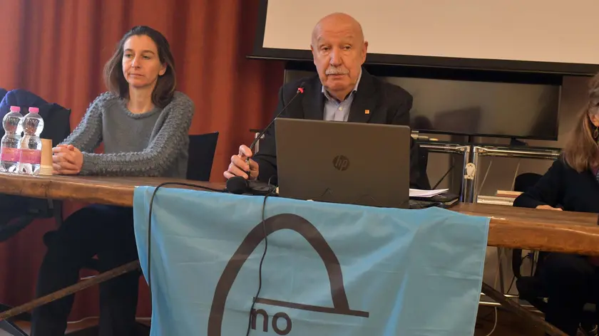 William Starc, portavoce del Comitato No Ovovia Foto Bruni