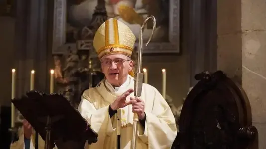 L'arcivescovo di Gorizia Redaelli