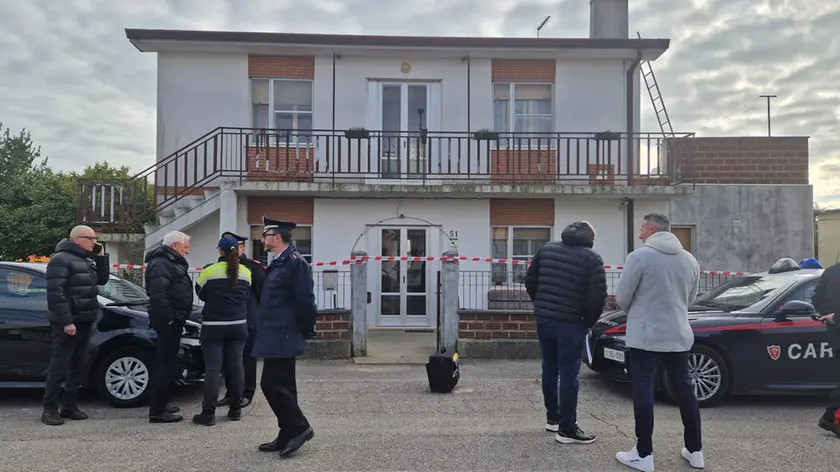 Il delitto in via Casette 51 a Pertegada di Latisana