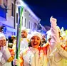 La fiaccola con il fuoco olimpico arriva a Trieste
