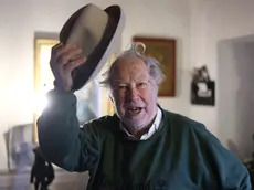 Giovanni Andrea Ruzzier nella sua casa di Duino (Lasorte)