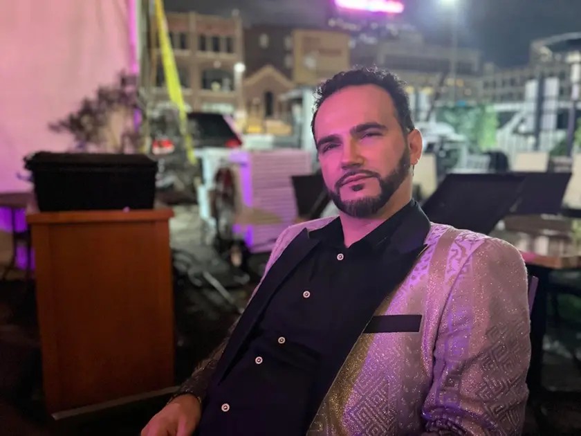 Sandro Silajdžić, arrivato dalla Bosnia negli Stati Uniti come rifugiato