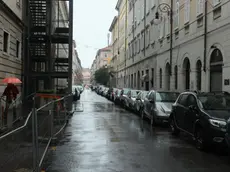 La zona dove è avvenuto il pestaggio del ragazzino