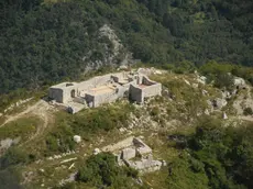 Dal monte si domina la valle dell’Isonzo
