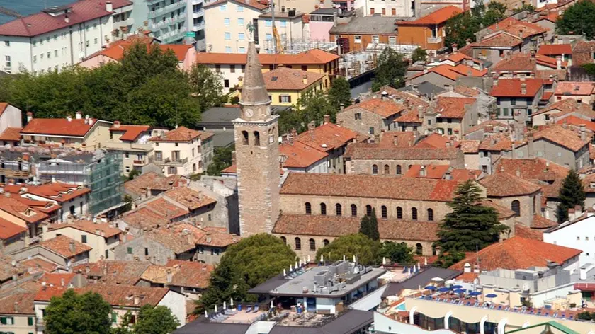 Una veduta del centro di Grado