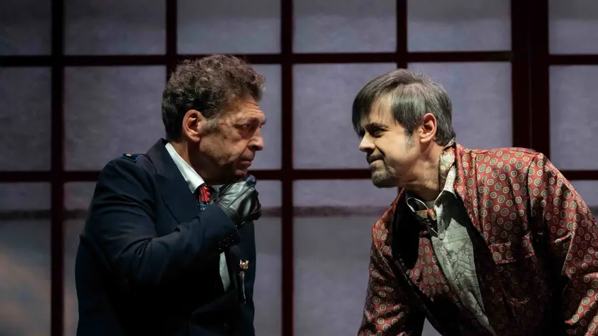 Da sinistra Ninni Bruschetta e Claudio “Greg” Gregor