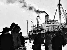 Esuli istriani lasciano la loro terra