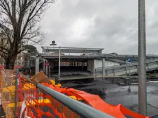 Il nuovo parcheggio di via Manzoni a Gorizia (fotoservizio Daniele Tibaldi)