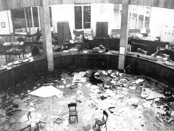 Il sito della strage di piazza Fontana, Milano 1969