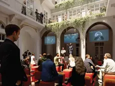 Uno dei rendering del progetto per Palazzo Carciotti