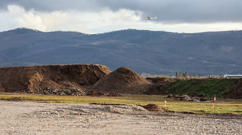 L’area dell’Aeroporto Duca d’Aosta a Gorizia (fotoservizio Daniele Tibaldi)