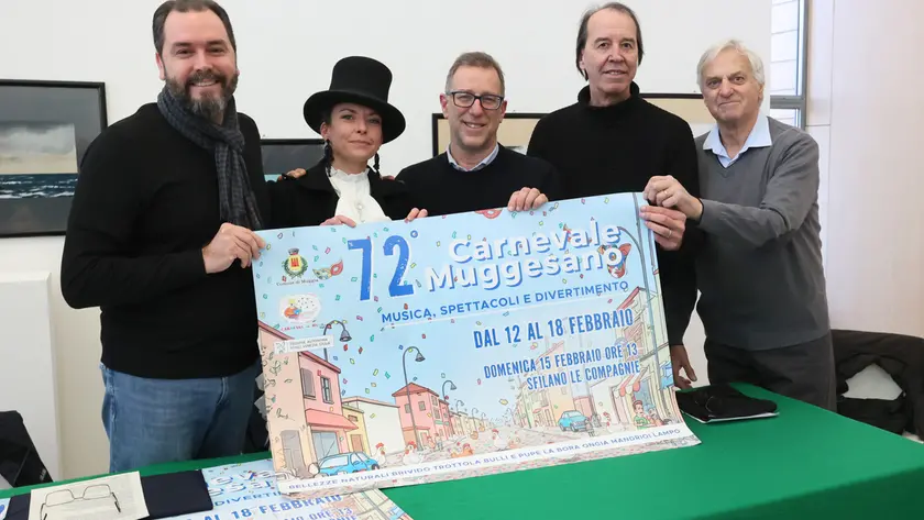 La presentazione del 72.mo Carnevale di Muggia, Gilda Macor. Foto Lasorte