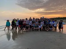 Studenti delle classi prime del Galilei a Lignano