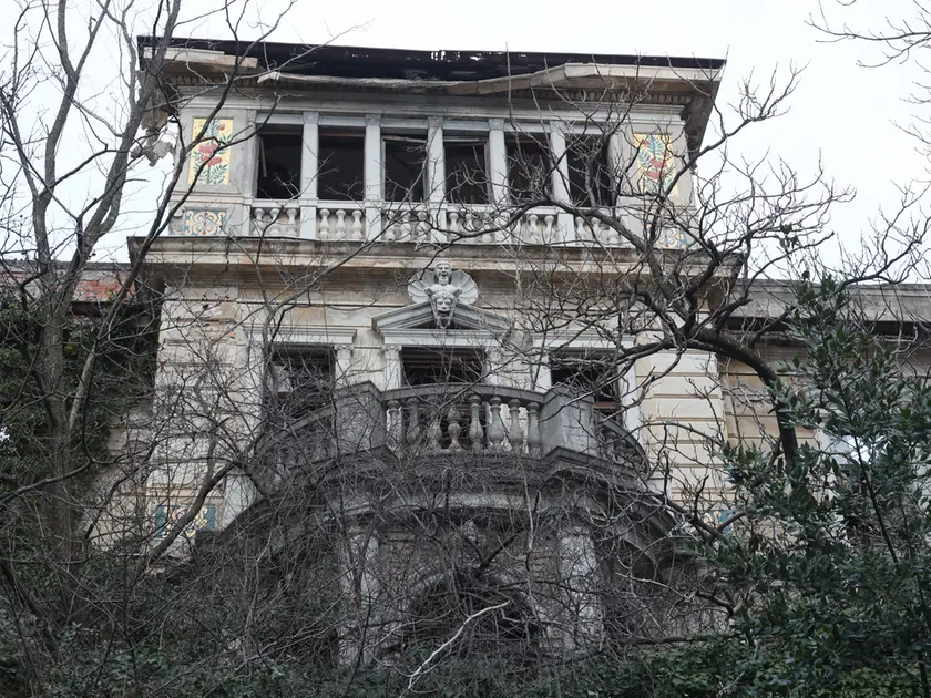 La facciata di Villa Cosulich (Argentina) Foto Lasorte