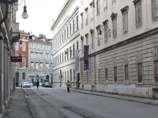 Via Diaz, teatro dell’aggressione avvenuta nella notte tra sabato e domenica foto Lasorte