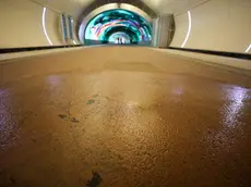 La pavimentazione bagnata