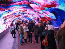 Galleria Bombi aperta per Anadol (nelle ore notturne viene chiusa)