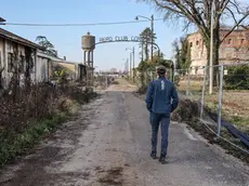 Sono in corso i lavori di realizzazione dell’area per i maxi-concerti (foto Daniele Tibaldi)