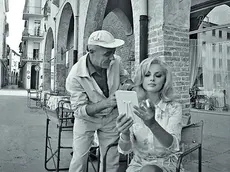 Virna Lisi sul set a Treviso