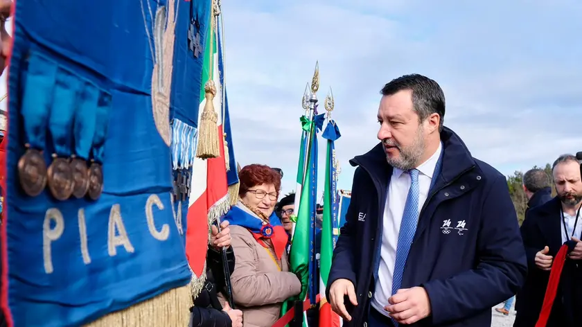 Salvini alla foiba di Basovizza: «Il ricordo è futuro, non passato»