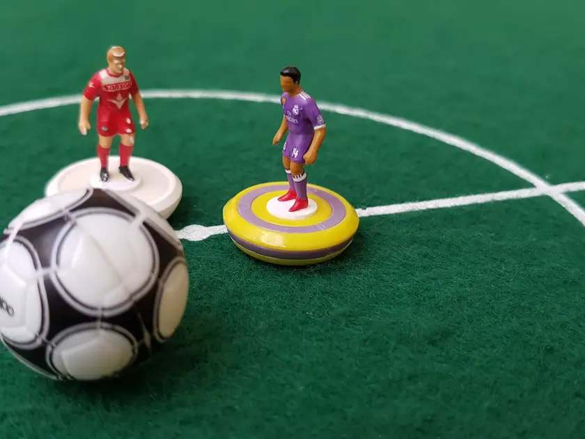 La squadra della Triestina Subbuteo