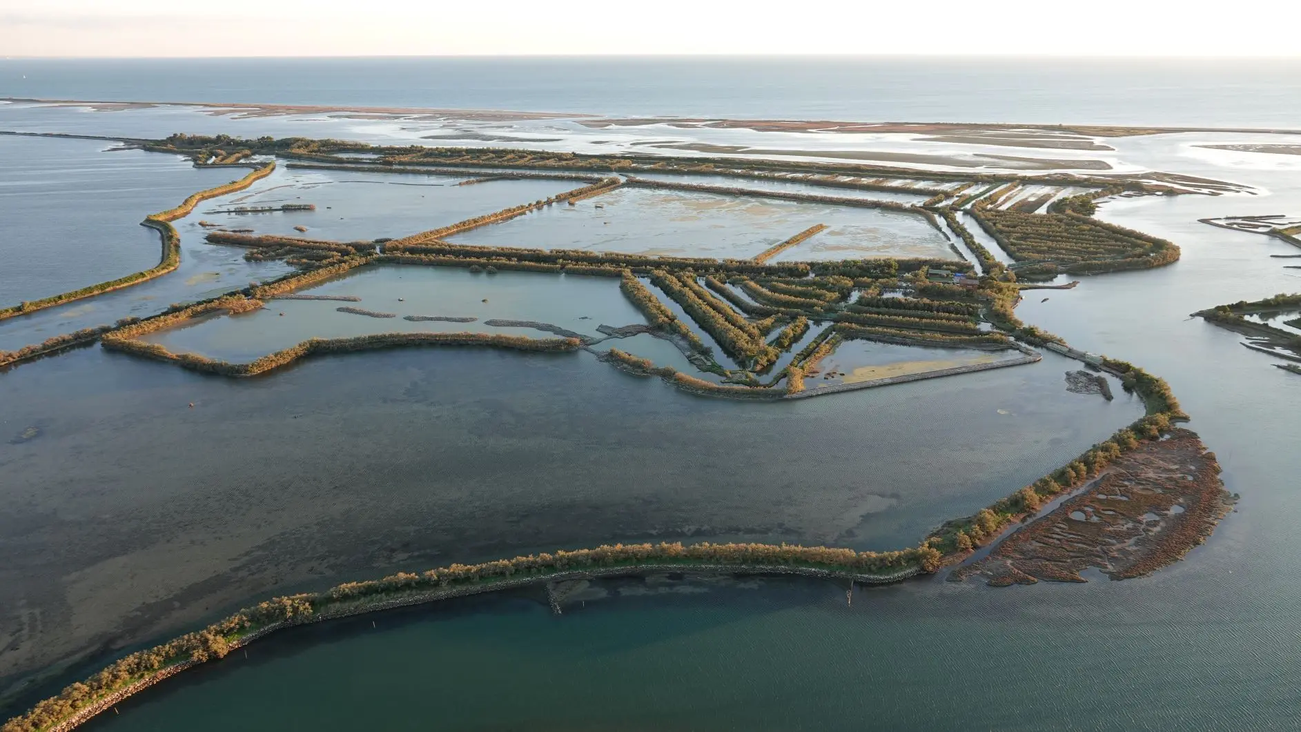 Valle da pesca in laguna di Grado