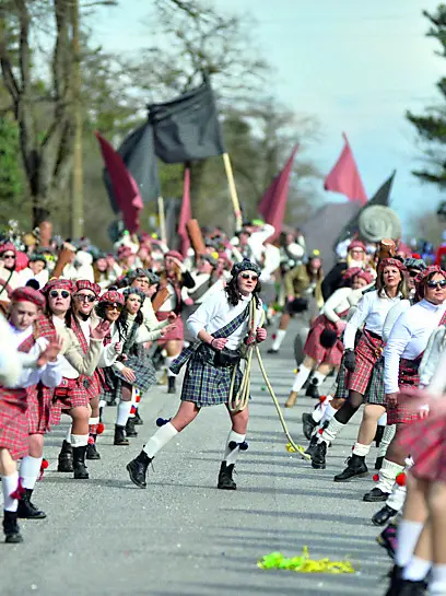 Una passata edizione del Carnevale Carsico