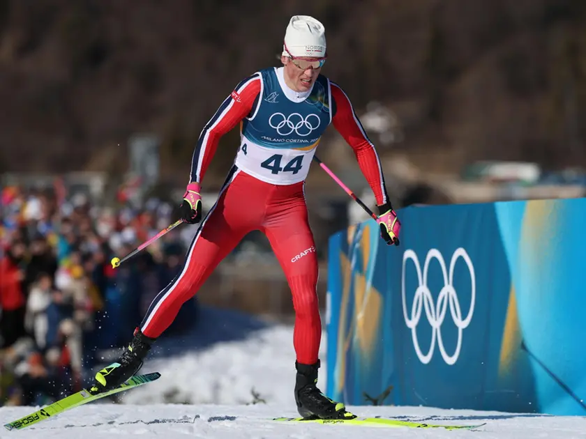 Il fuoriclasse norvegese Johannes Klaebo