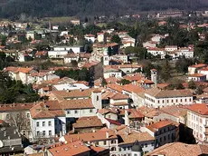 Una foto panoramica di Gorizia in un’immagine scattata dal castello (archivio Bumbaca)