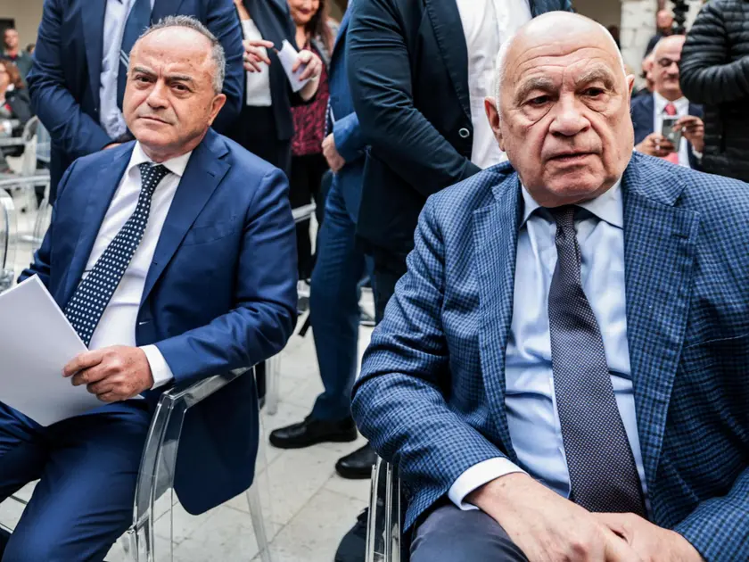 Il ministro Nordio (a destra) con Nicola Gratteri